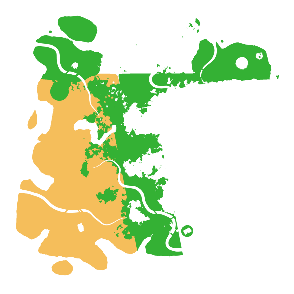 Biome Rust Map: Procedural Map, Size: 4250, Seed: 342621