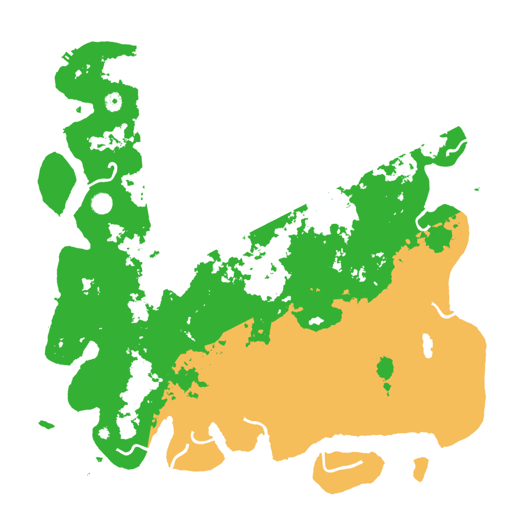 Biome Rust Map: Procedural Map, Size: 4250, Seed: 1107048847