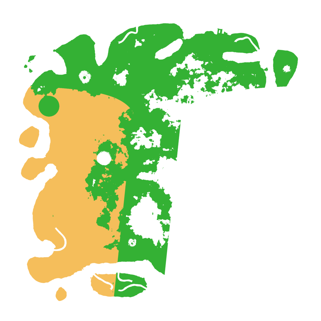 Biome Rust Map: Procedural Map, Size: 4098, Seed: 4000123