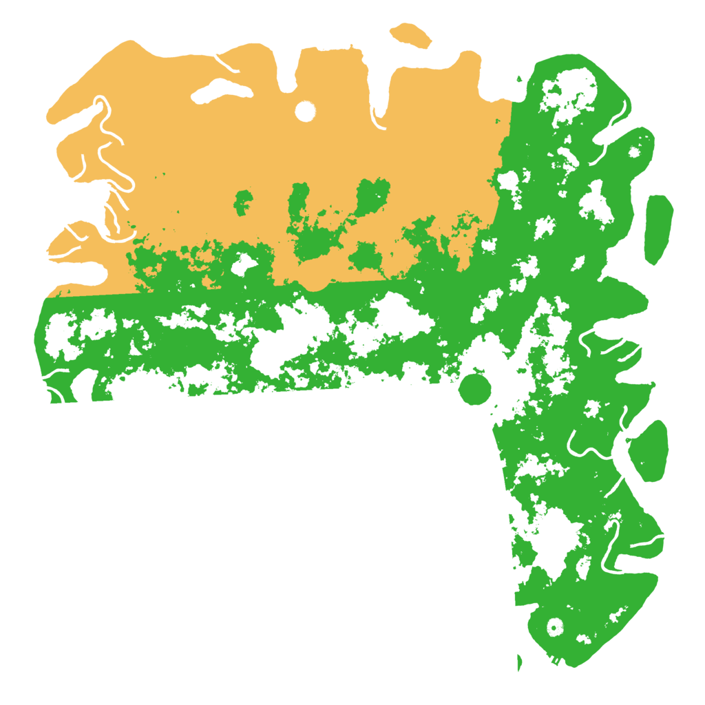 Biome Rust Map: Procedural Map, Size: 6000, Seed: 303432098