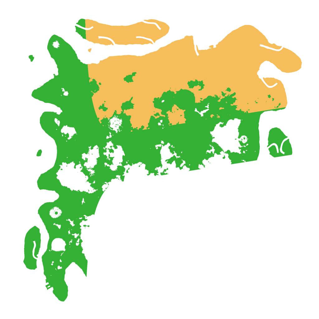 Biome Rust Map: Procedural Map, Size: 4250, Seed: 18768