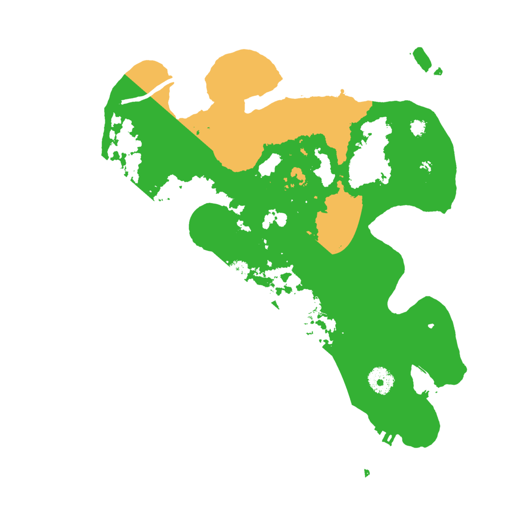 Biome Rust Map: Procedural Map, Size: 3000, Seed: 163503278