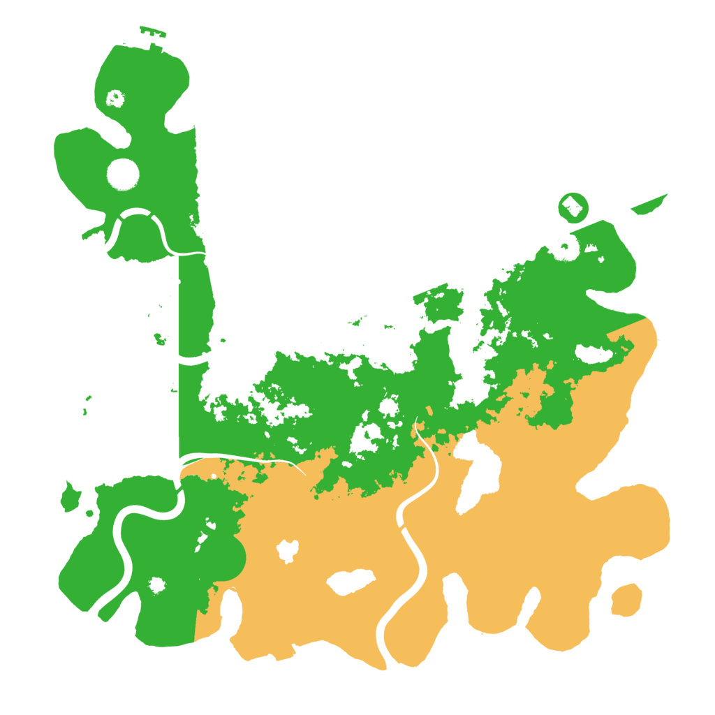 Biome Rust Map: Procedural Map, Size: 4000, Seed: 2017844299