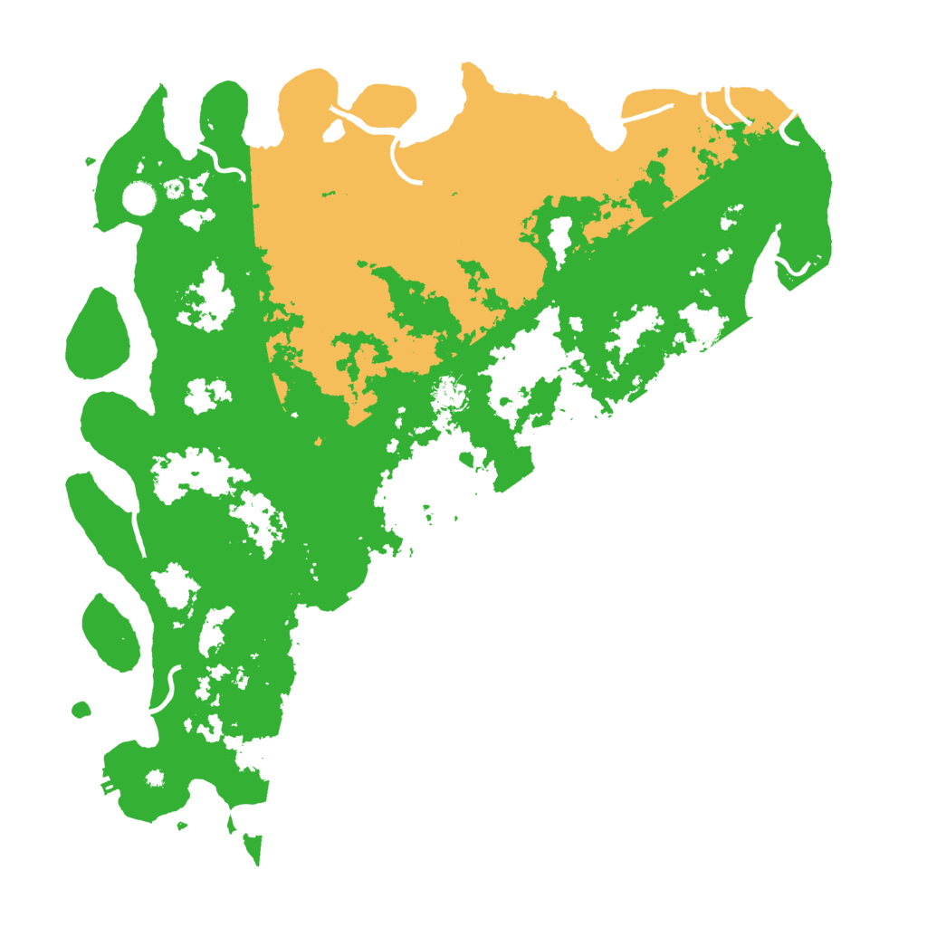Biome Rust Map: Procedural Map, Size: 4800, Seed: 962220019