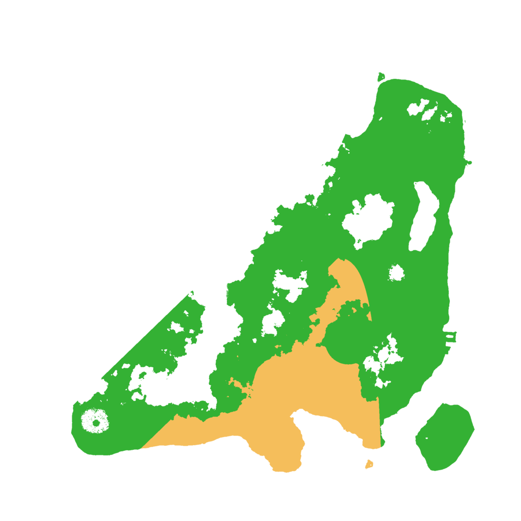 Biome Rust Map: Procedural Map, Size: 3000, Seed: 83155924