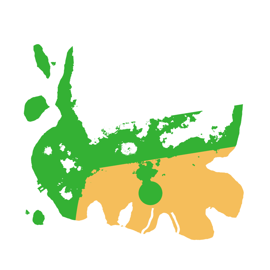 Biome Rust Map: Procedural Map, Size: 3000, Seed: 16050