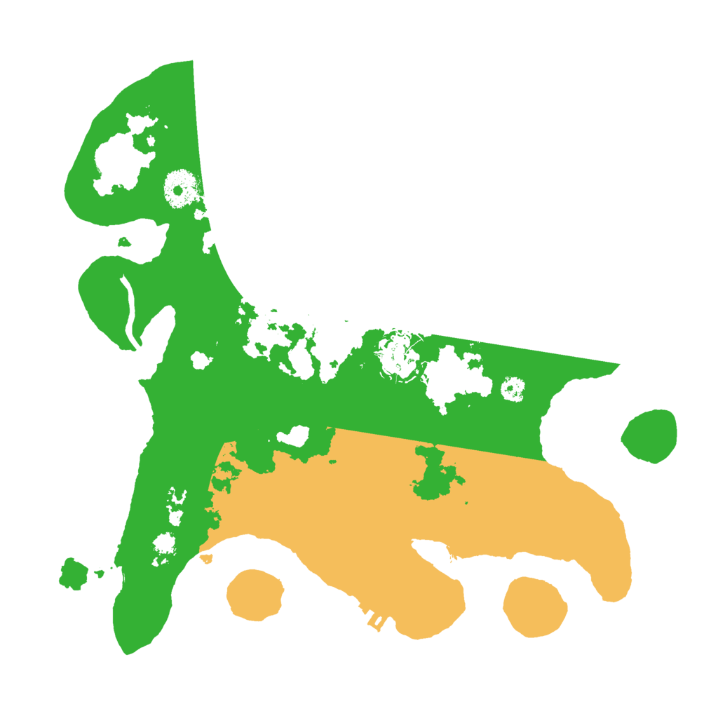 Biome Rust Map: Procedural Map, Size: 3000, Seed: 77778888