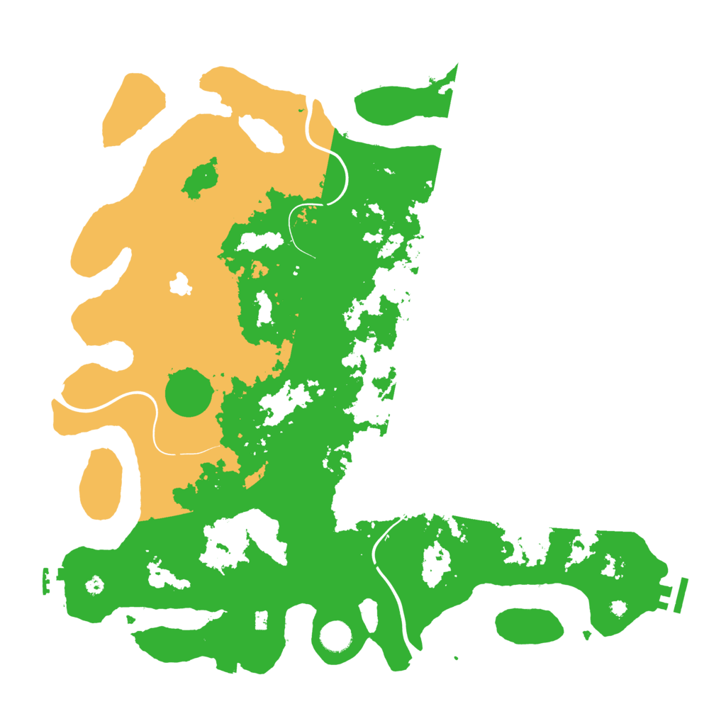 Biome Rust Map: Procedural Map, Size: 4098, Seed: 4000317