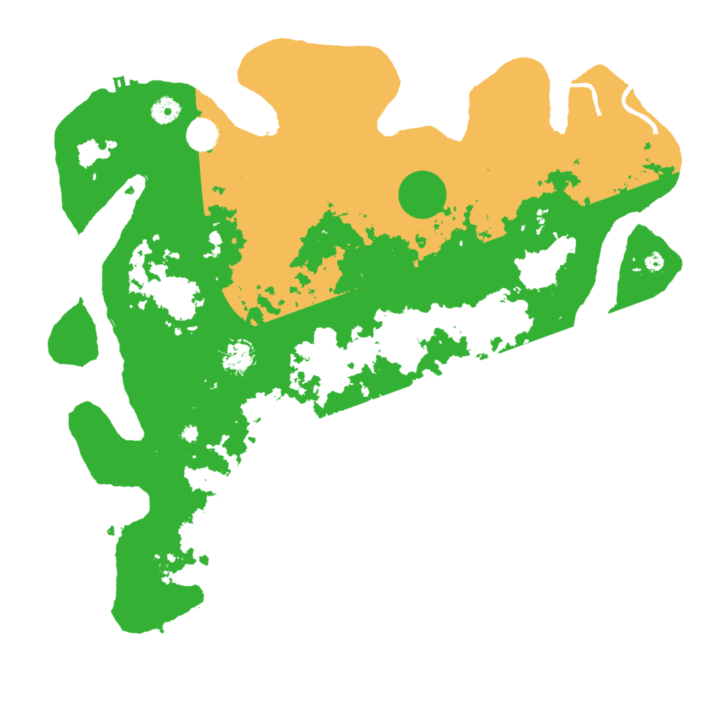 Biome Rust Map: Procedural Map, Size: 4000, Seed: 11110191
