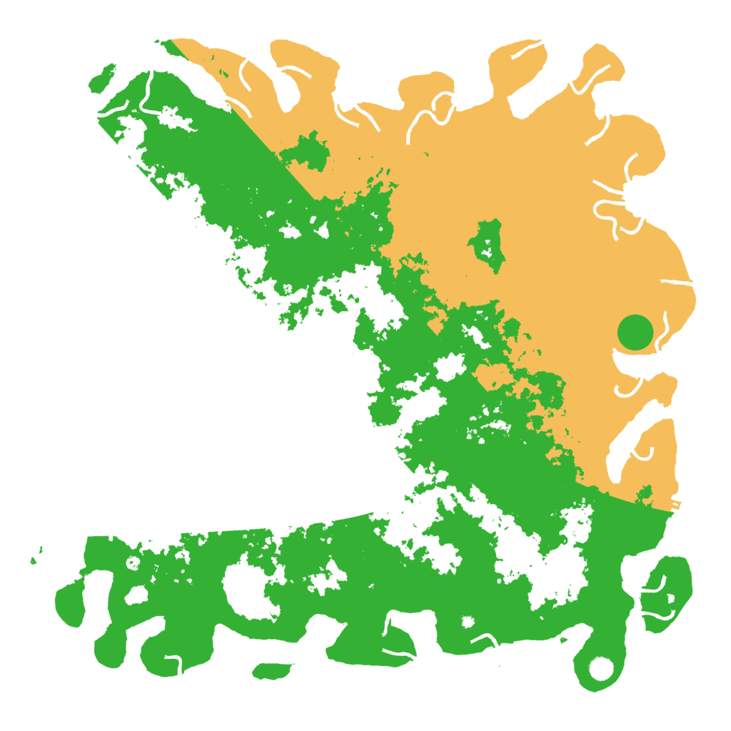 Biome Rust Map: Procedural Map, Size: 5378, Seed: 80308761
