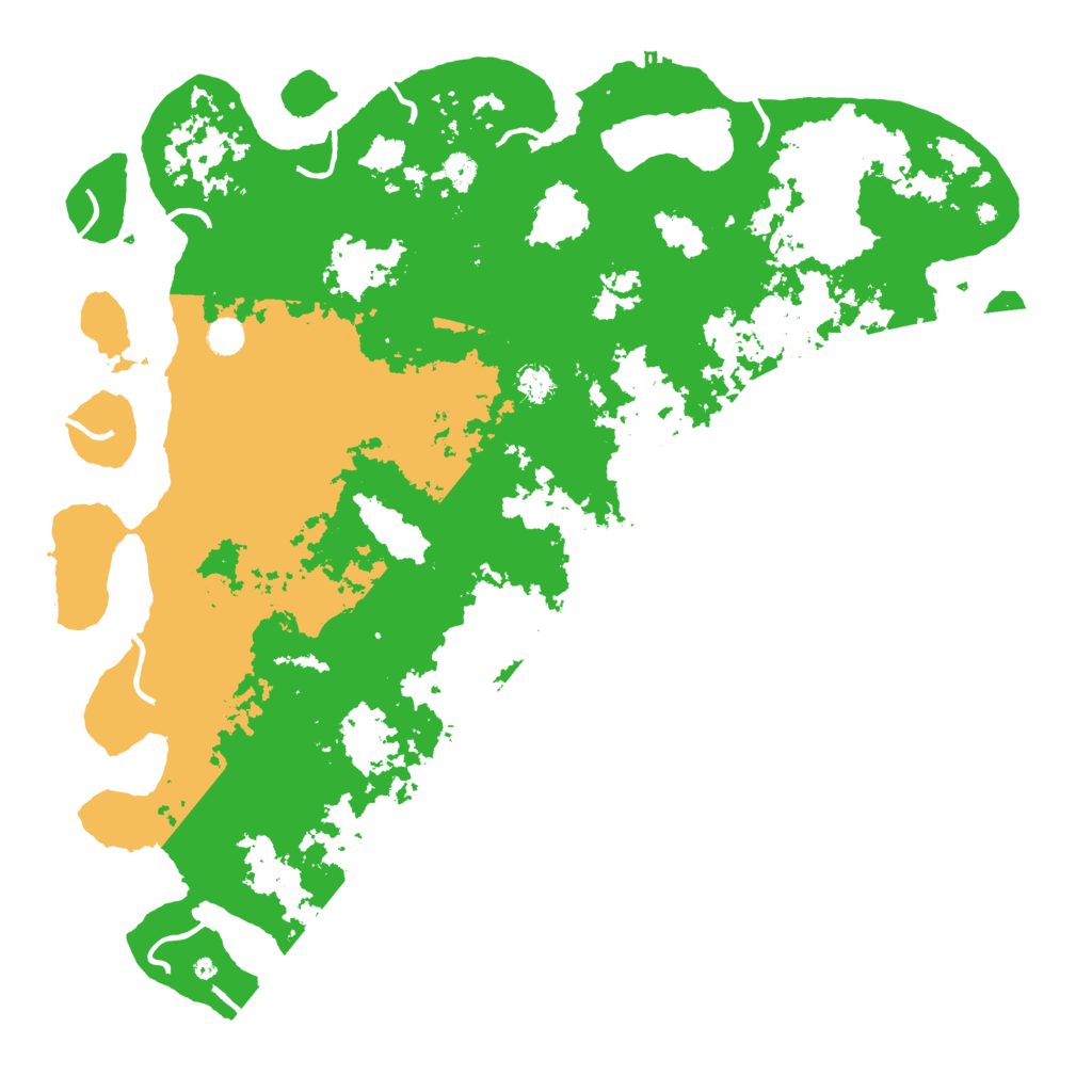 Biome Rust Map: Procedural Map, Size: 5200, Seed: 1107916277