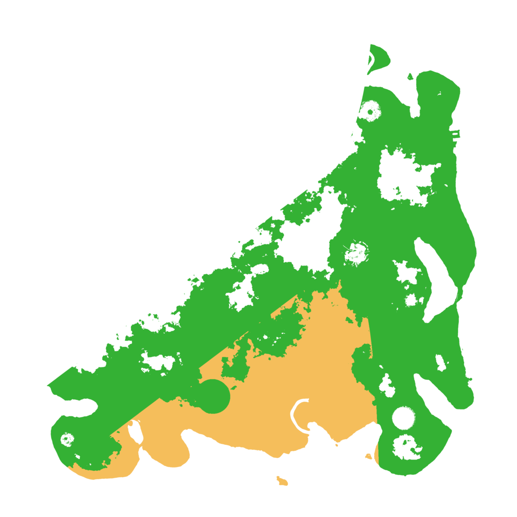 Biome Rust Map: Procedural Map, Size: 4000, Seed: 30317