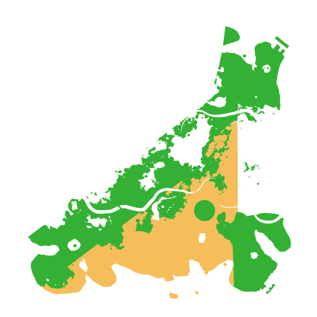 Biome Rust Map: Procedural Map, Size: 4000, Seed: 30317