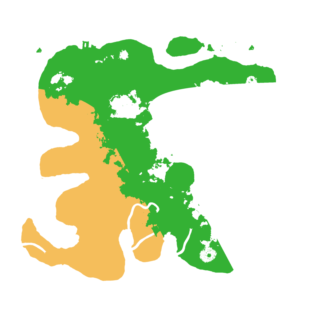 Biome Rust Map: Procedural Map, Size: 3000, Seed: 17934