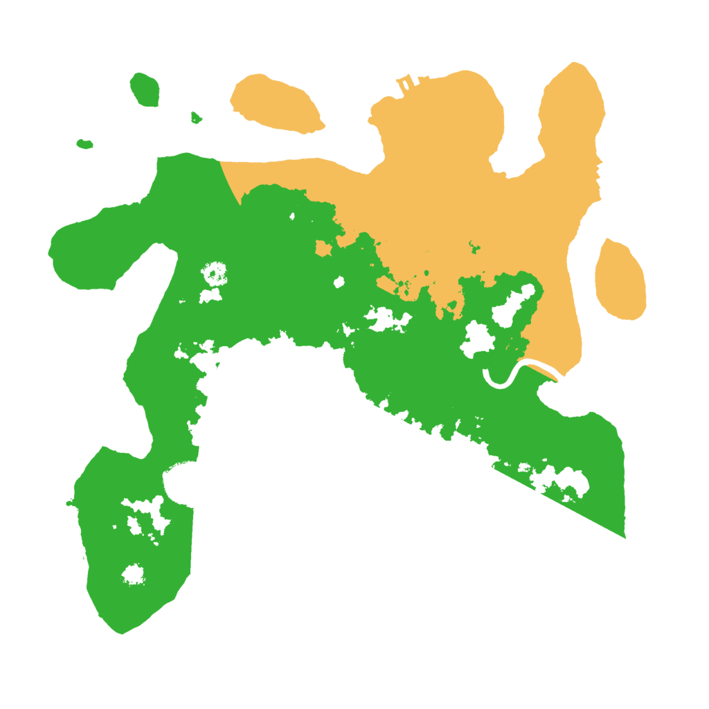 Biome Rust Map: Procedural Map, Size: 3000, Seed: 89589578