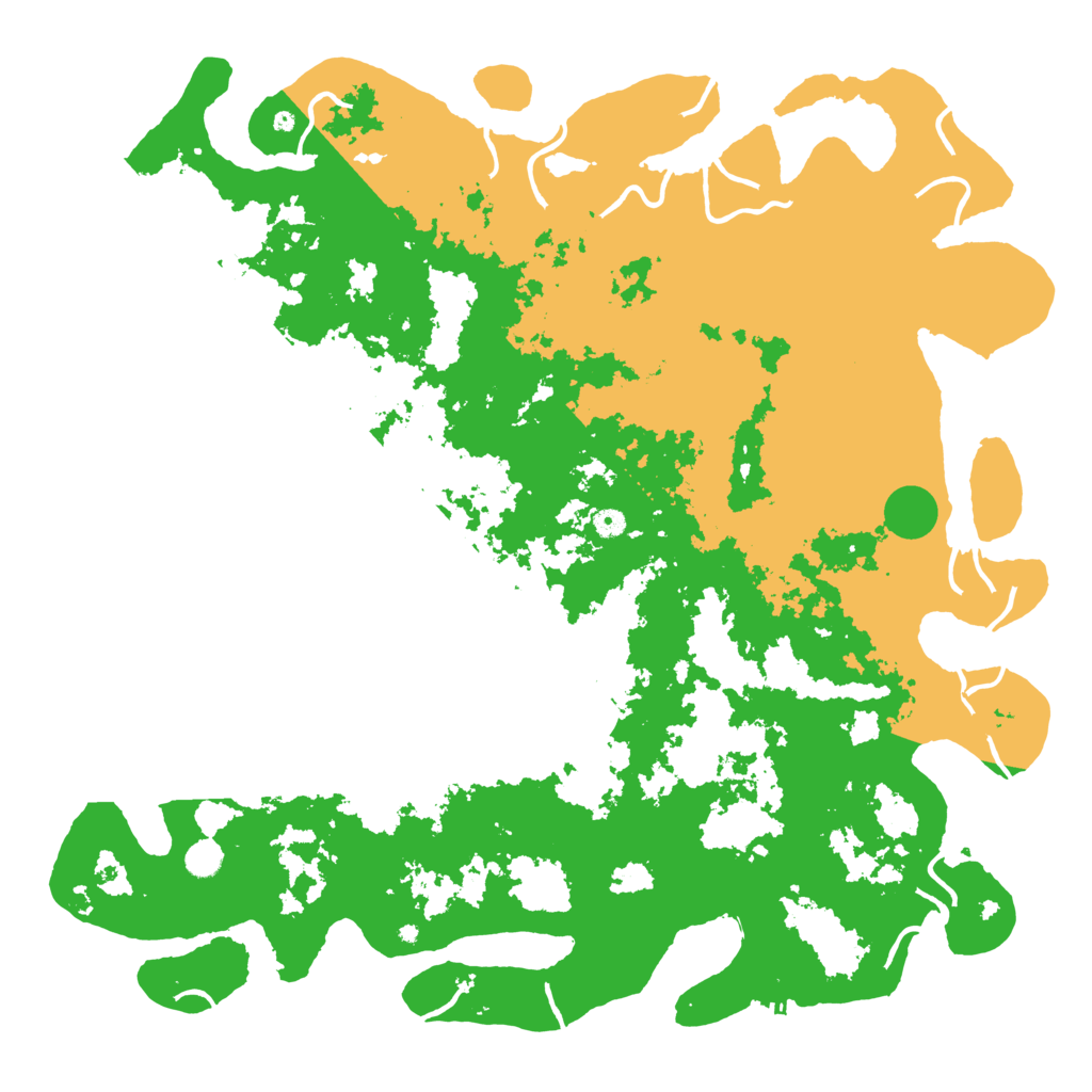 Biome Rust Map: Procedural Map, Size: 5378, Seed: 97000004