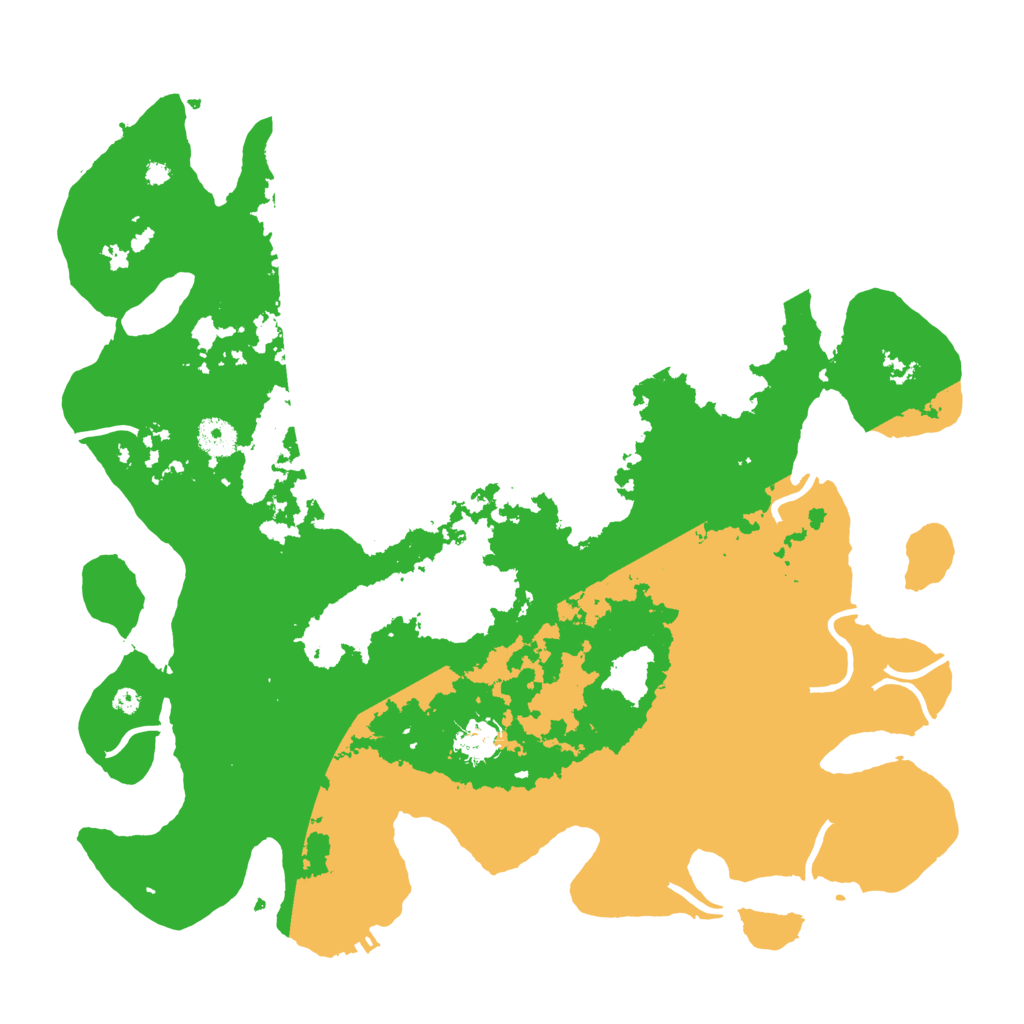 Biome Rust Map: Procedural Map, Size: 4000, Seed: 965587