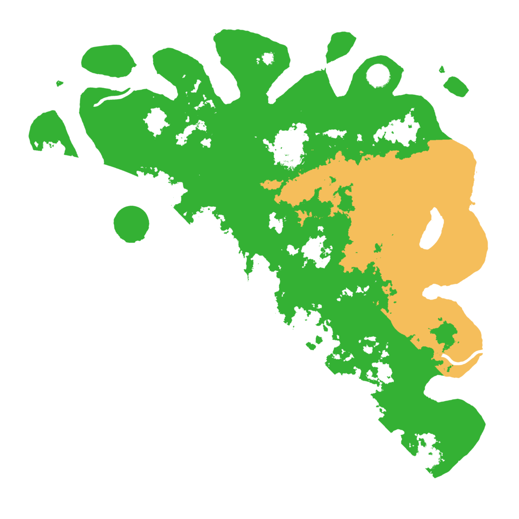 Biome Rust Map: Procedural Map, Size: 3950, Seed: 409817408