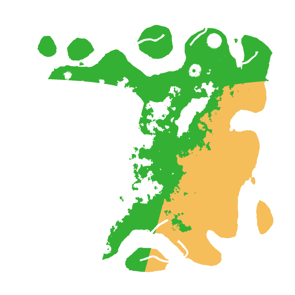 Biome Rust Map: Procedural Map, Size: 3500, Seed: 1290249210