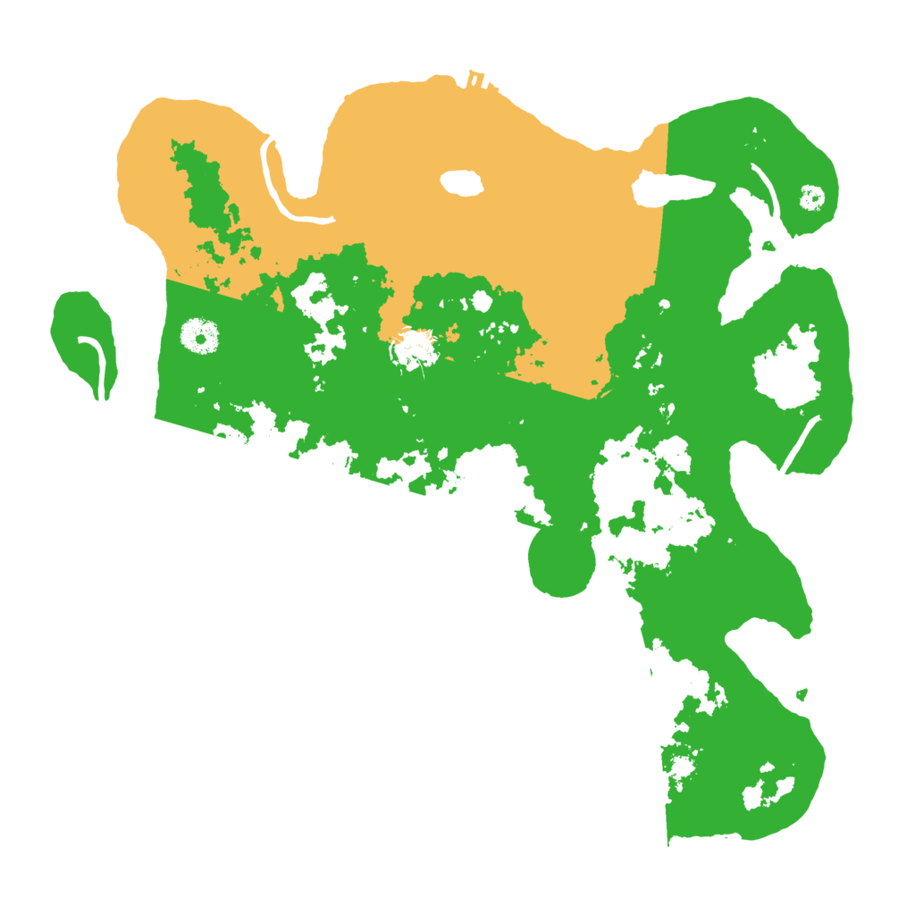 Biome Rust Map: Procedural Map, Size: 3669, Seed: 2147483647