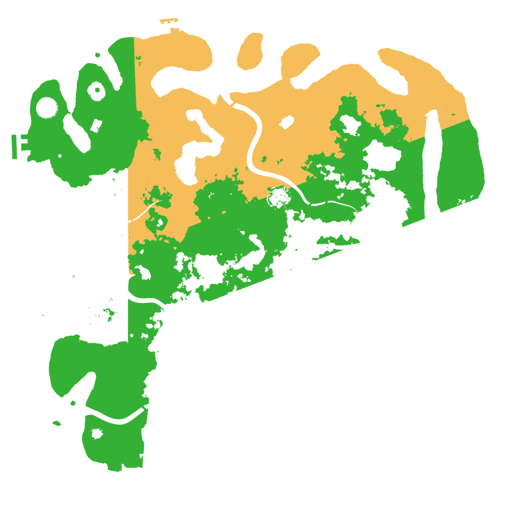 Biome Rust Map: Procedural Map, Size: 4250, Seed: 2022070722