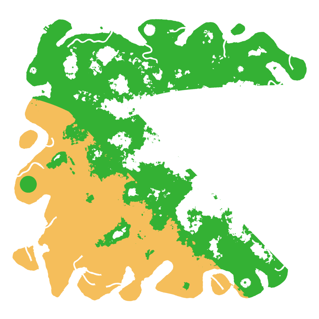 Biome Rust Map: Procedural Map, Size: 5000, Seed: 881049125