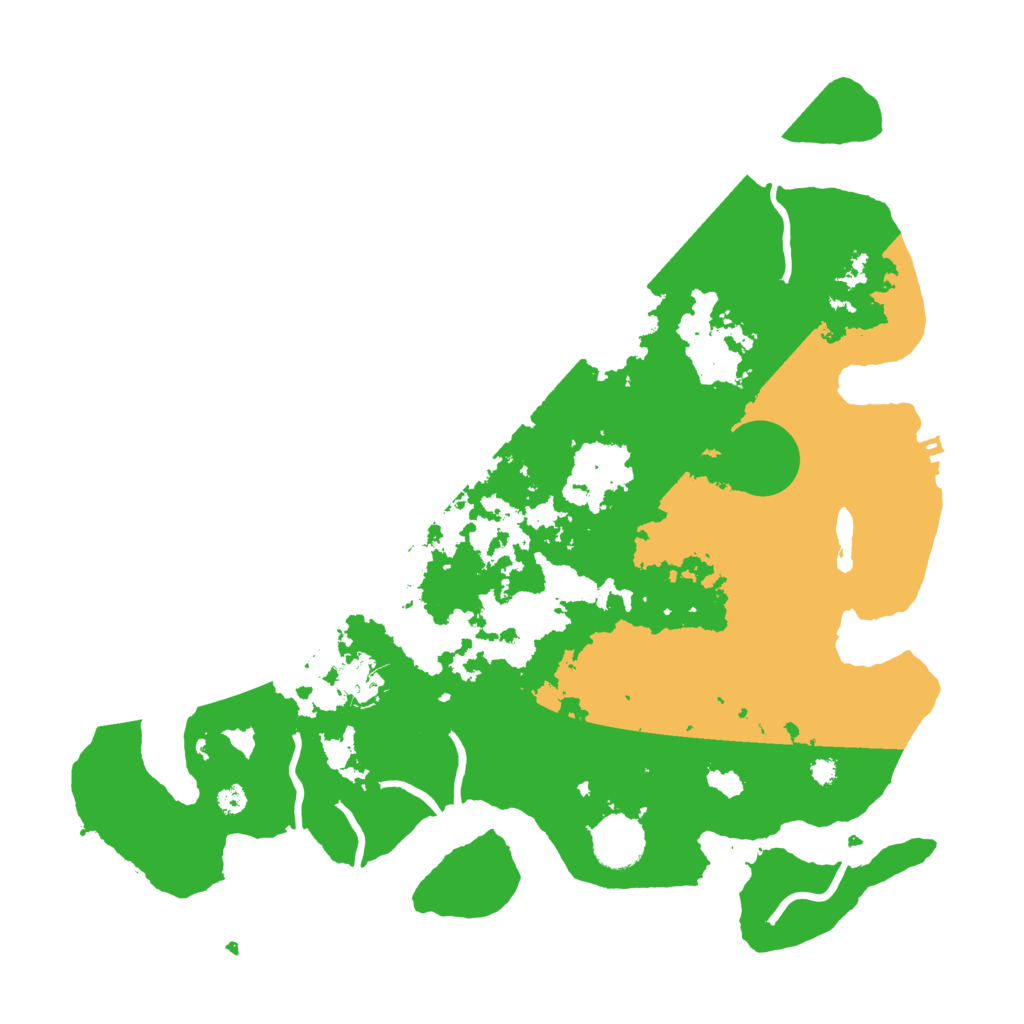 Biome Rust Map: Procedural Map, Size: 3669, Seed: 326193