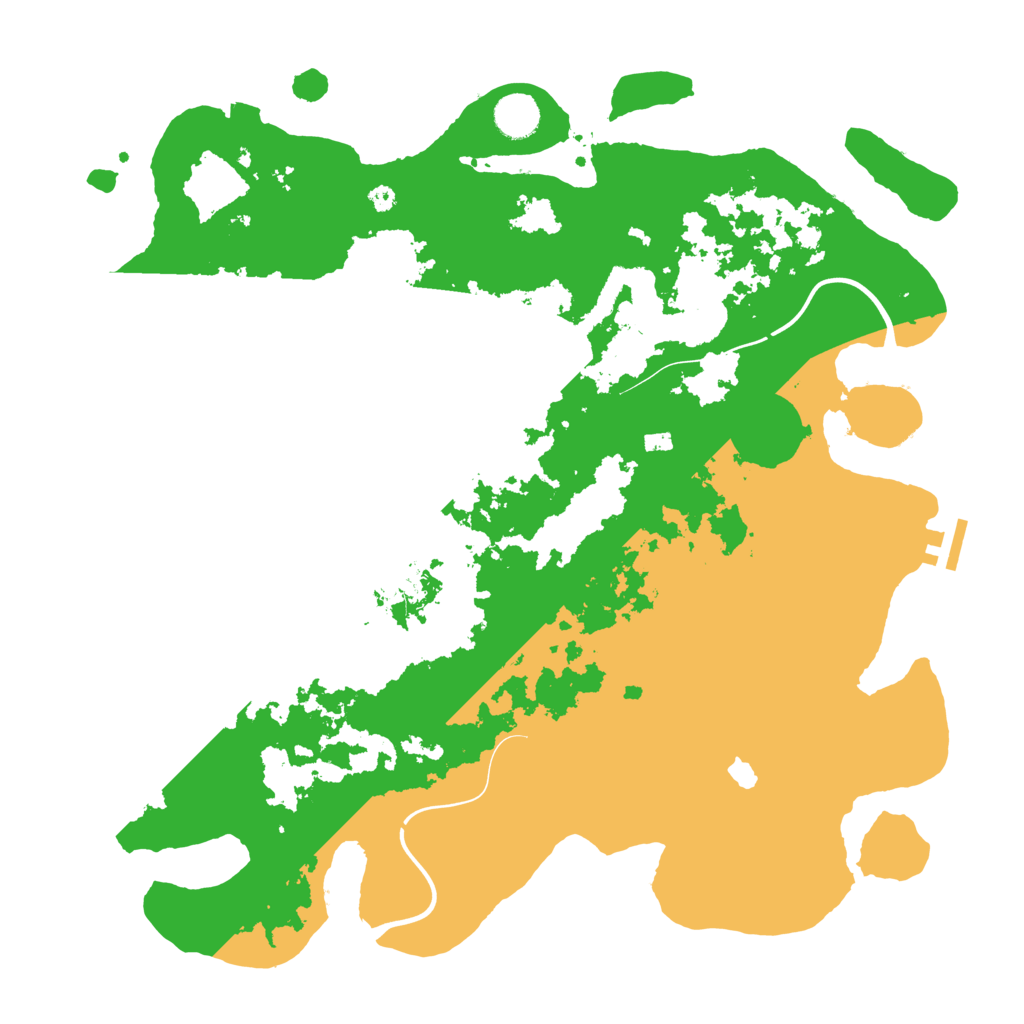 Biome Rust Map: Procedural Map, Size: 4000, Seed: 927033205