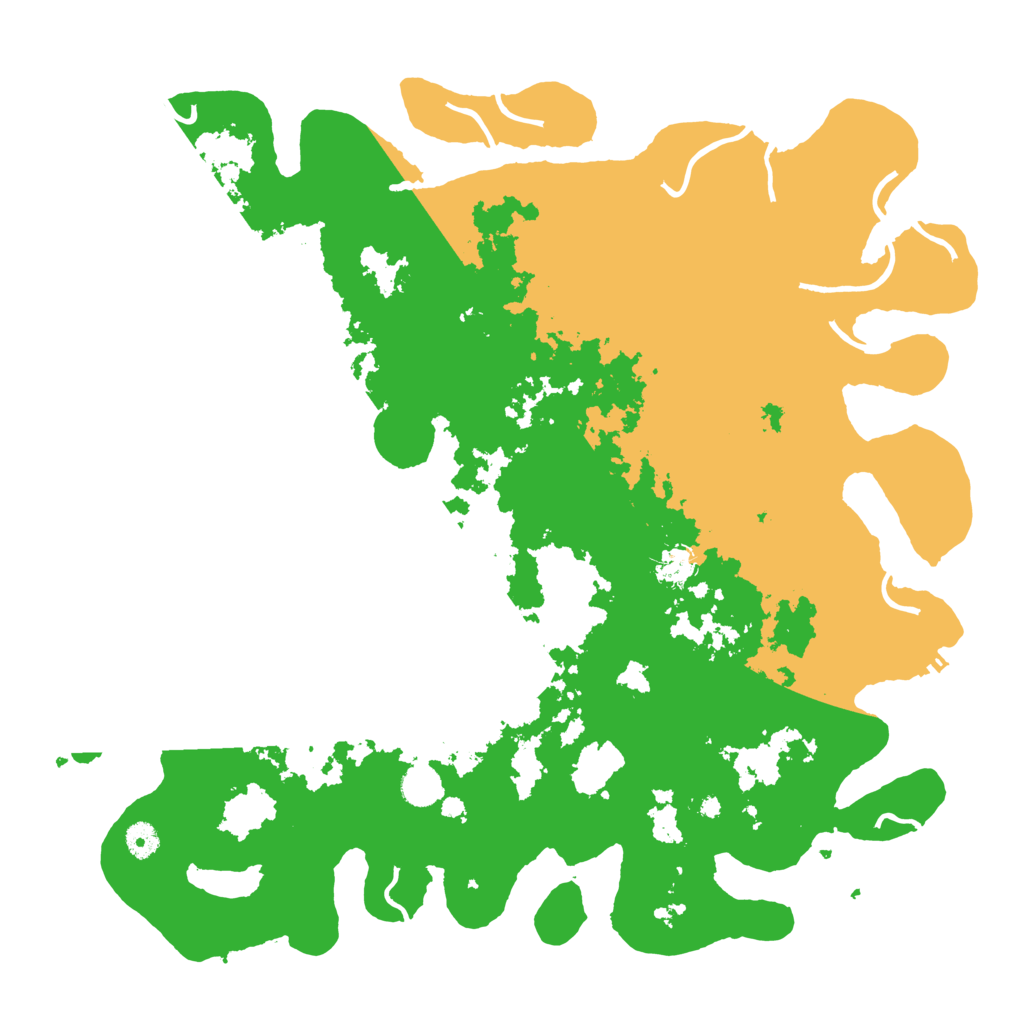 Biome Rust Map: Procedural Map, Size: 4500, Seed: 1540795888