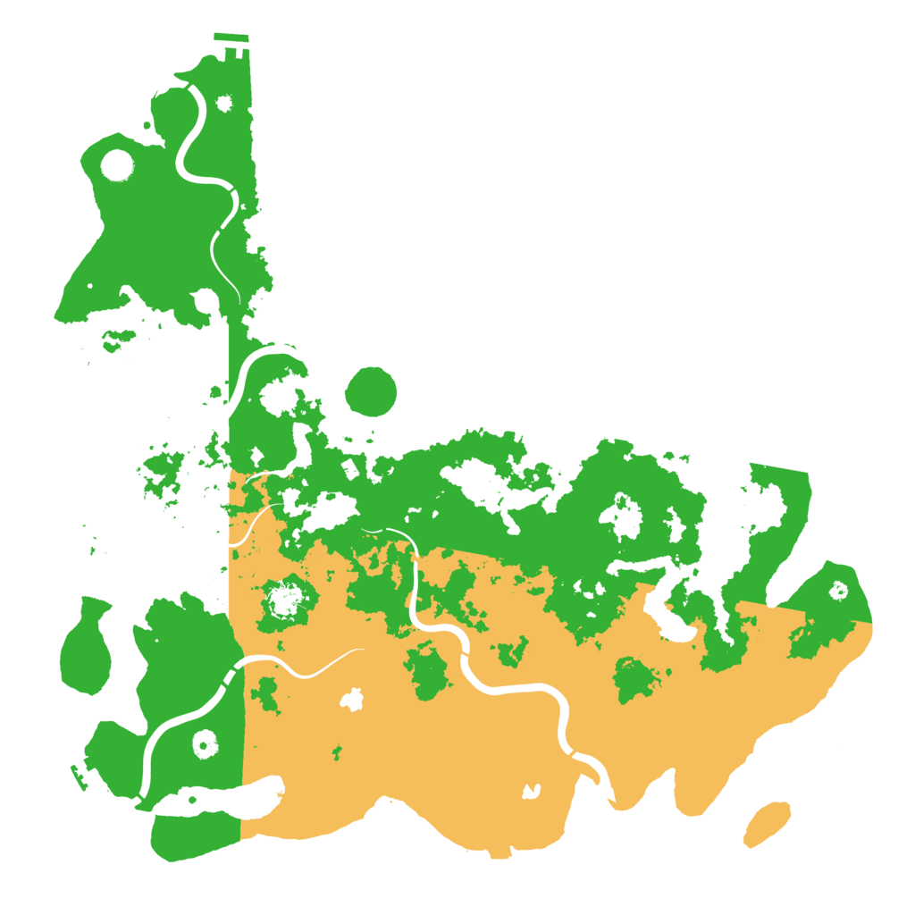Biome Rust Map: Procedural Map, Size: 5000, Seed: 342986994