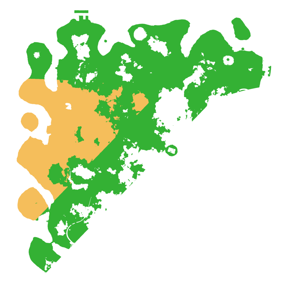 Biome Rust Map: Procedural Map, Size: 4250, Seed: 792922002