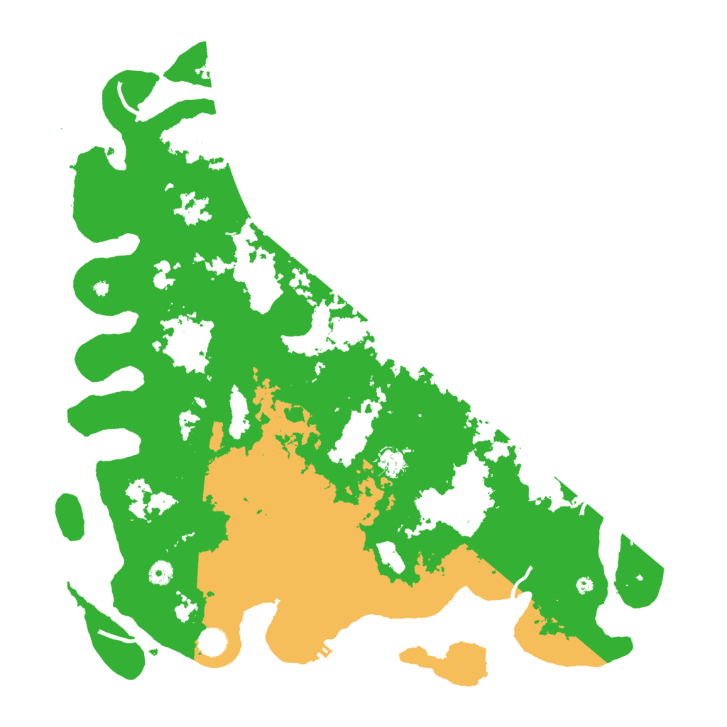 Biome Rust Map: Procedural Map, Size: 4500, Seed: 1341982