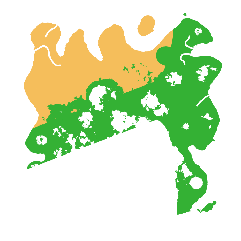 Biome Rust Map: Procedural Map, Size: 3500, Seed: 1779166013
