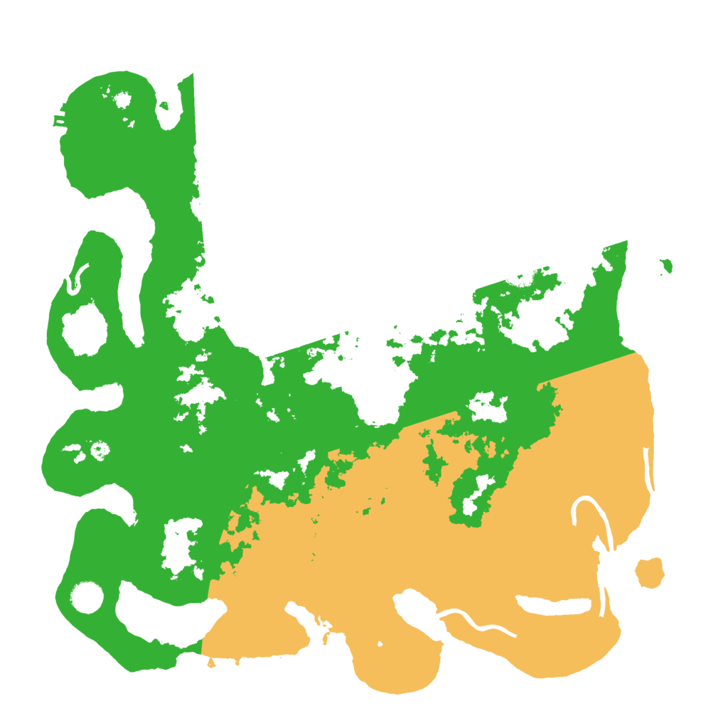 Biome Rust Map: Procedural Map, Size: 4000, Seed: 136763