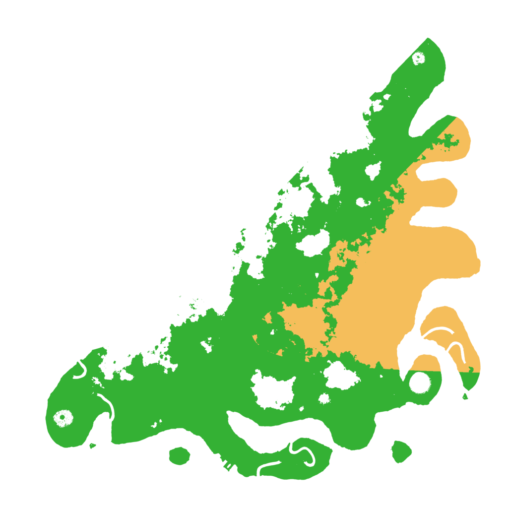 Biome Rust Map: Procedural Map, Size: 4250, Seed: 668086416