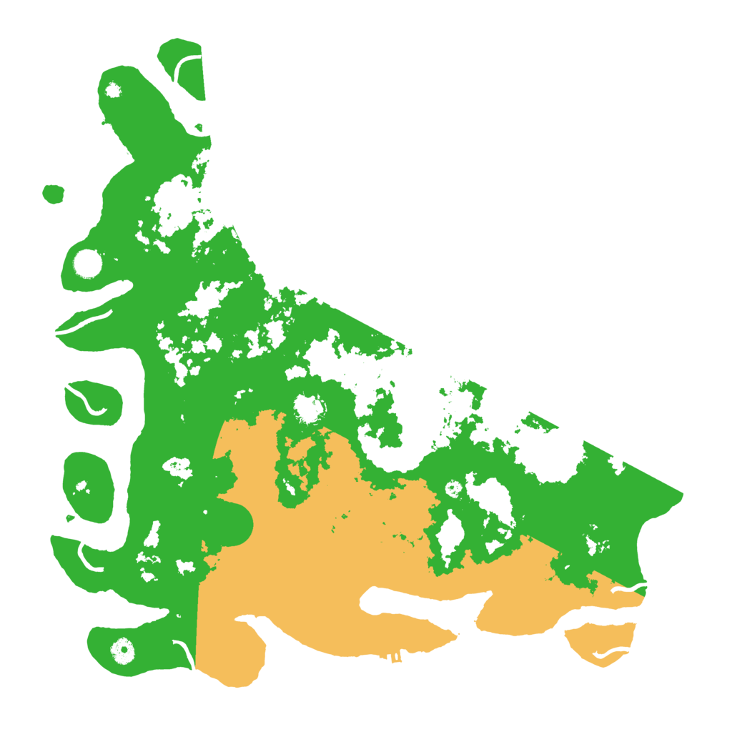 Biome Rust Map: Procedural Map, Size: 4500, Seed: 310