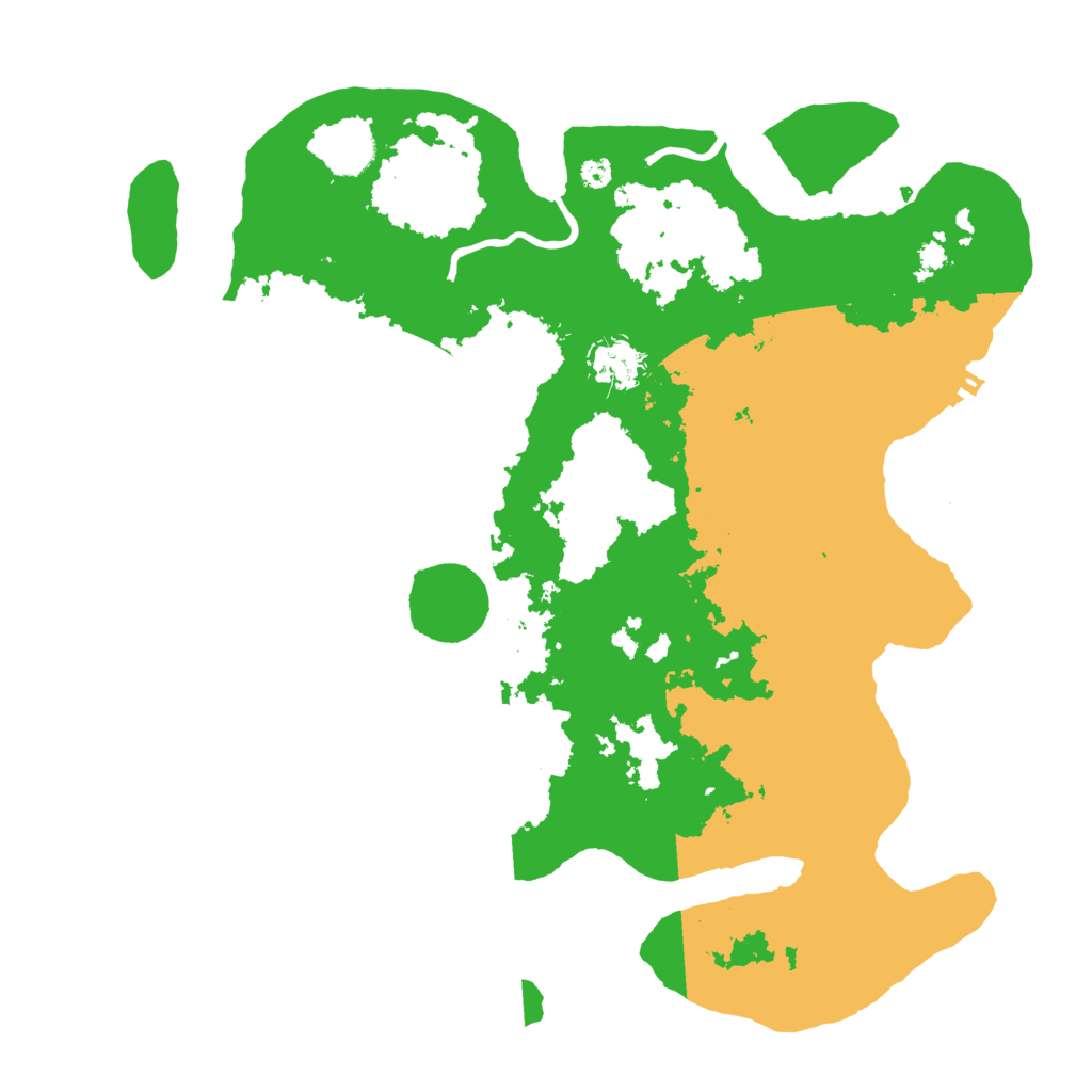 Biome Rust Map: Procedural Map, Size: 3650, Seed: 1677742210