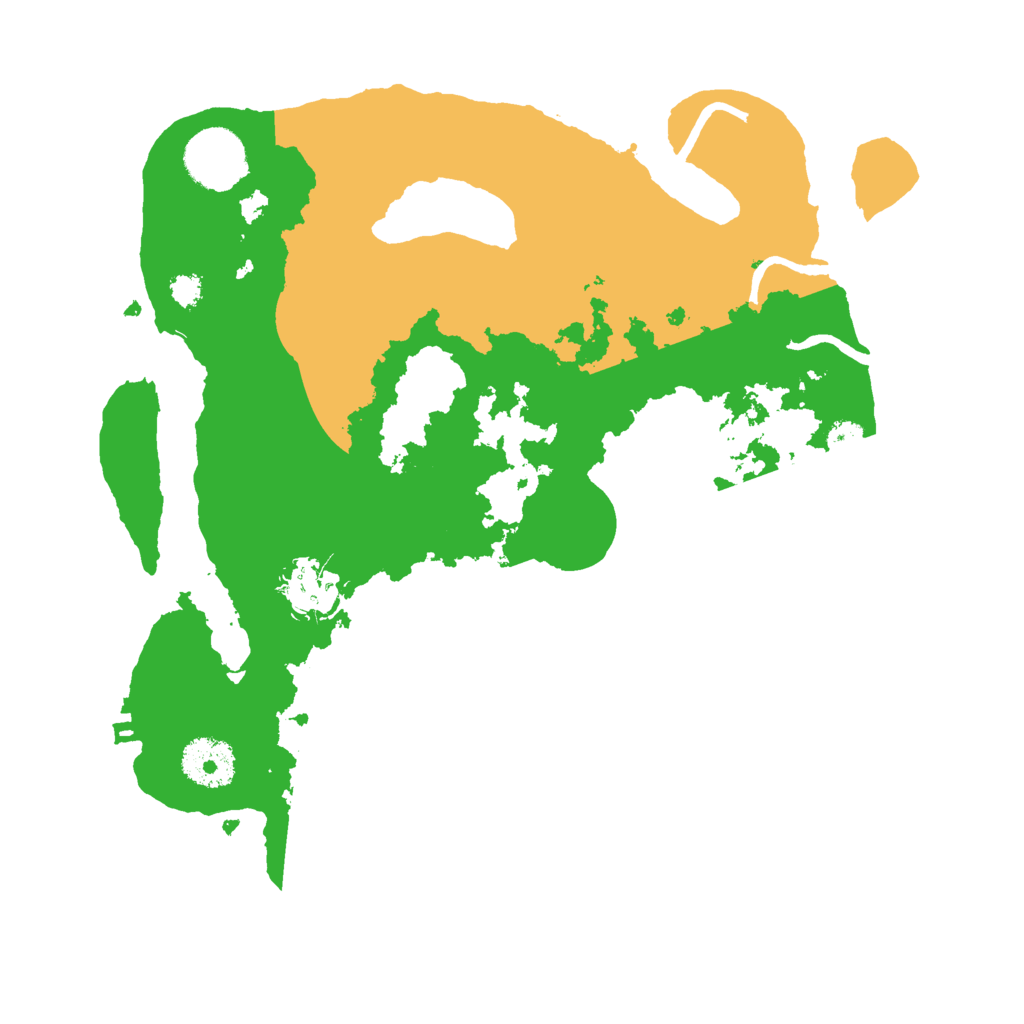 Biome Rust Map: Procedural Map, Size: 3000, Seed: 2015378332