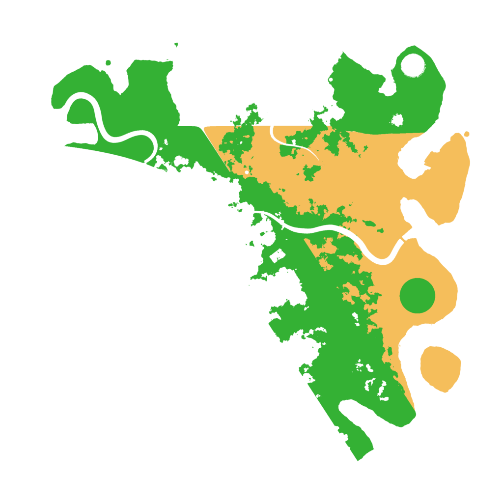 Biome Rust Map: Procedural Map, Size: 3750, Seed: 1857828352