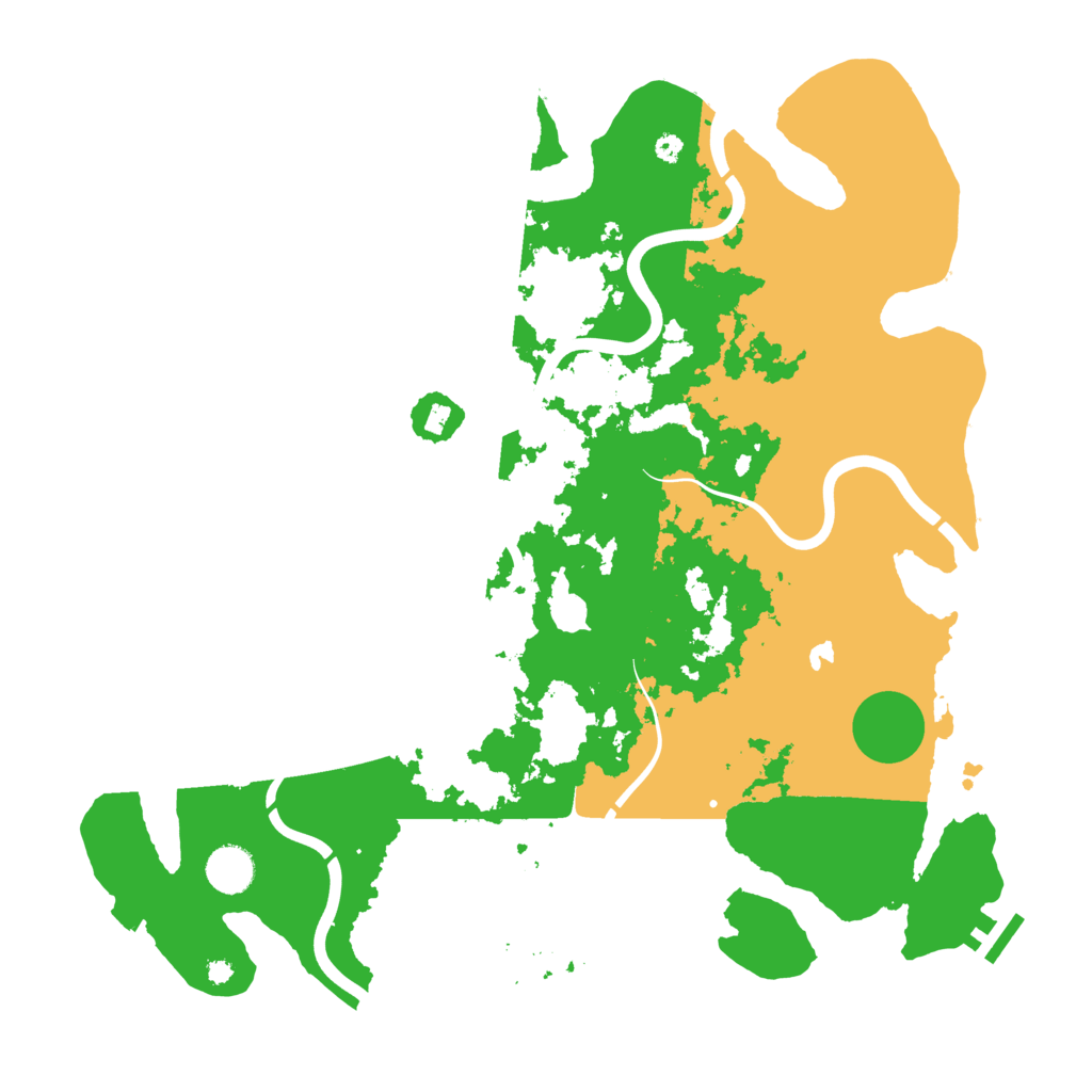 Biome Rust Map: Procedural Map, Size: 4000, Seed: 220072022