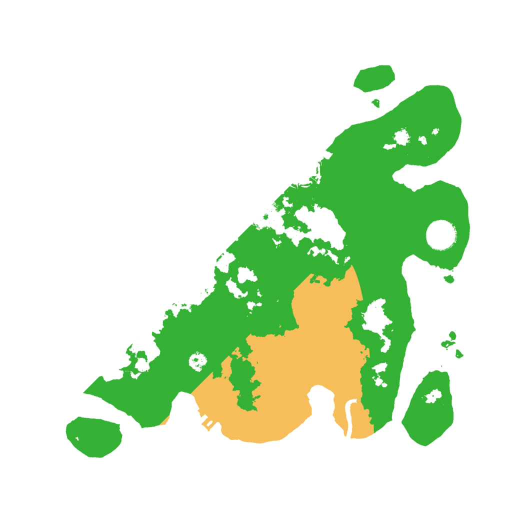 Biome Rust Map: Procedural Map, Size: 3000, Seed: 8244