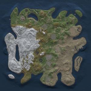 Thumbnail Rust Map: Procedural Map, Size: 3750, Seed: 1982924401, 20 Monuments