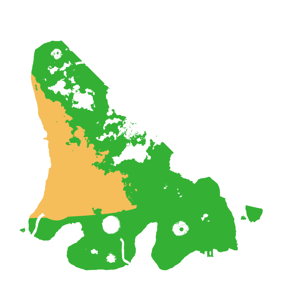 Biome Rust Map: Procedural Map, Size: 3000, Seed: 29862