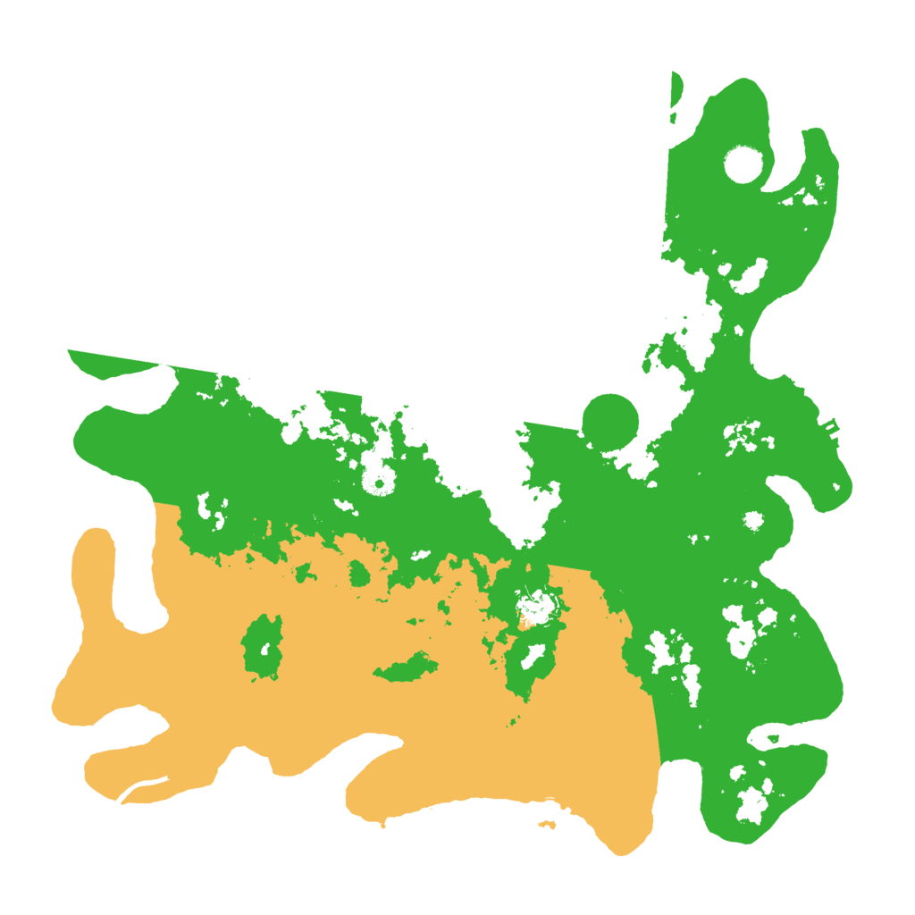 Biome Rust Map: Procedural Map, Size: 4300, Seed: 97652