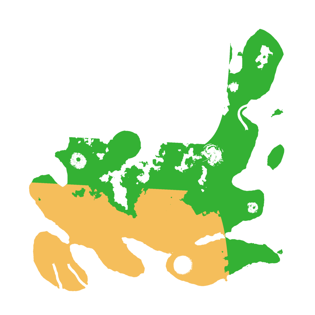 Biome Rust Map: Procedural Map, Size: 3000, Seed: 5545748