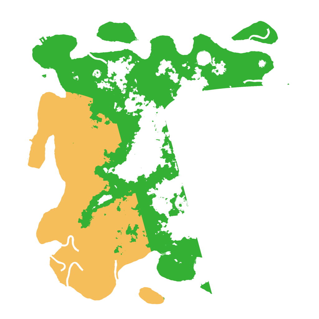 Biome Rust Map: Procedural Map, Size: 4000, Seed: 951982955