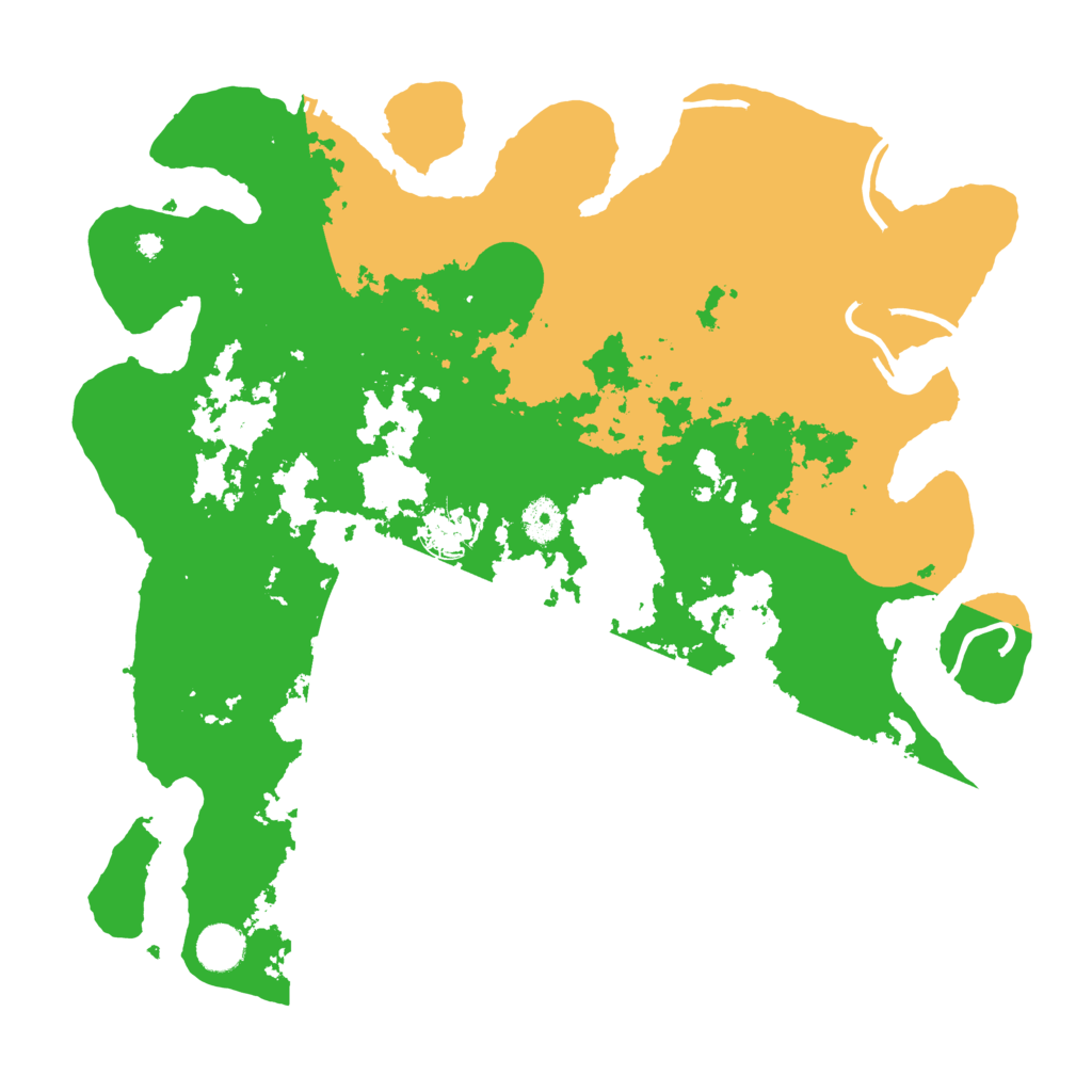 Biome Rust Map: Procedural Map, Size: 4000, Seed: 76542