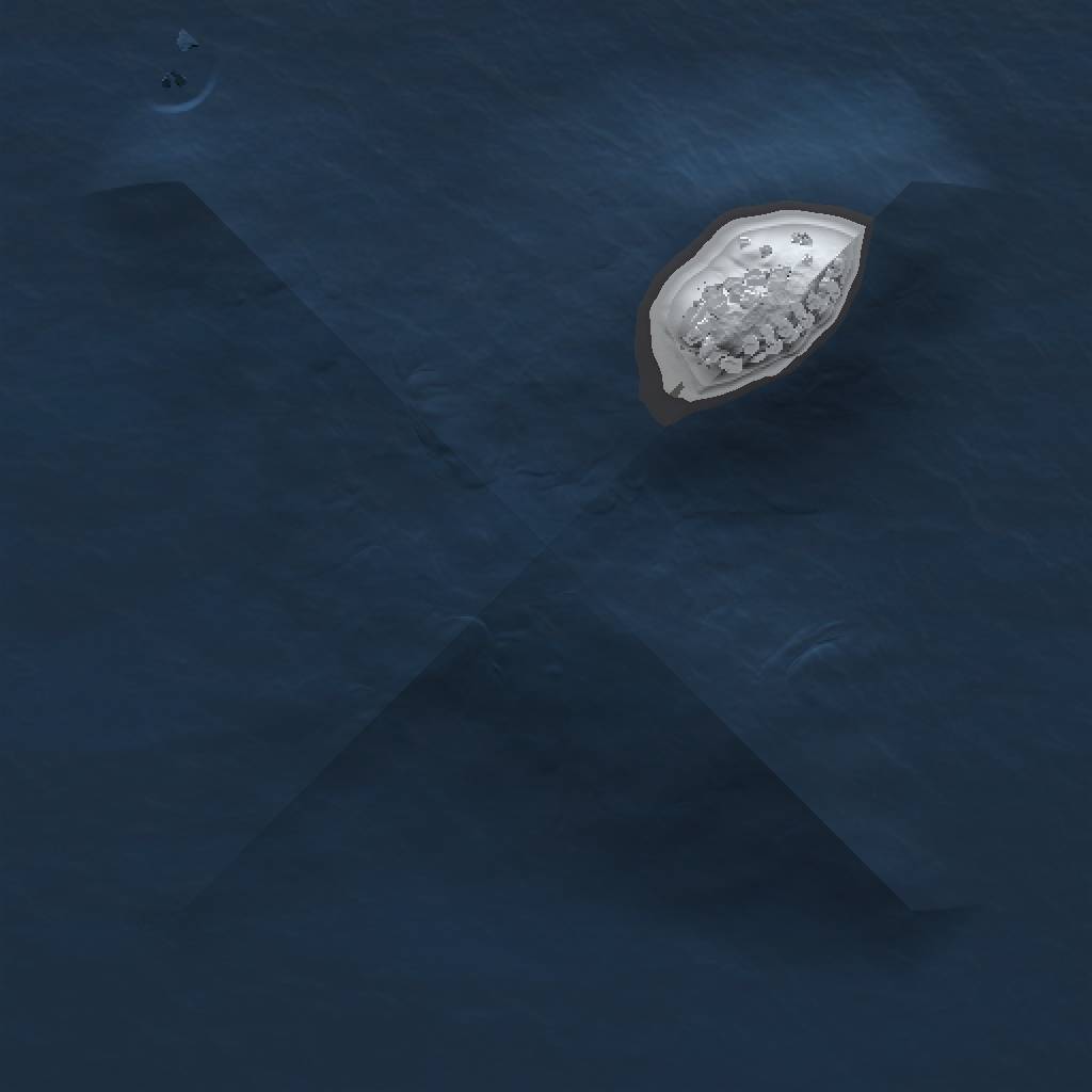 Rust Map: Procedural Map, Size: 1000, Seed: 589111, 3 Monuments