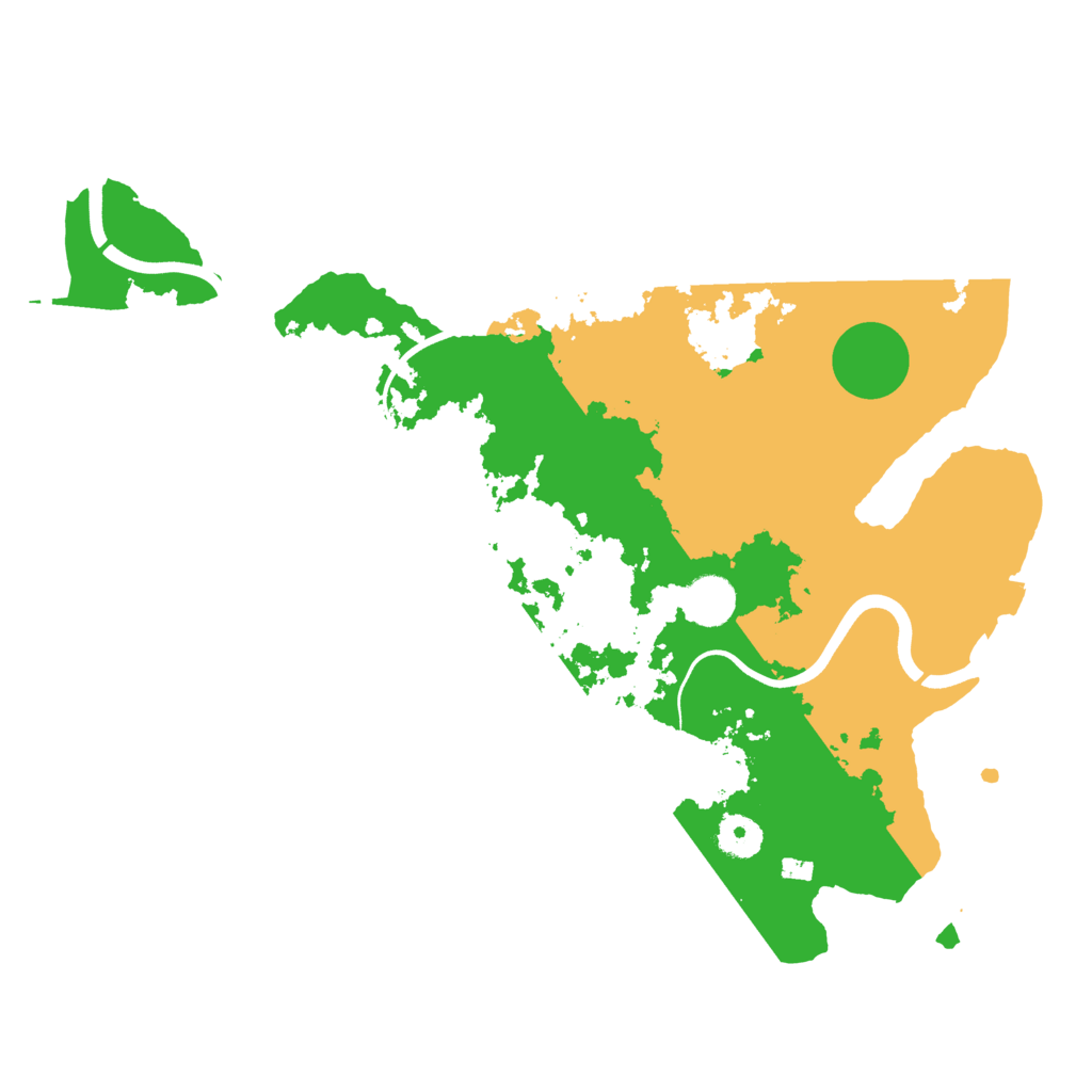 Biome Rust Map: Procedural Map, Size: 3750, Seed: 12645753