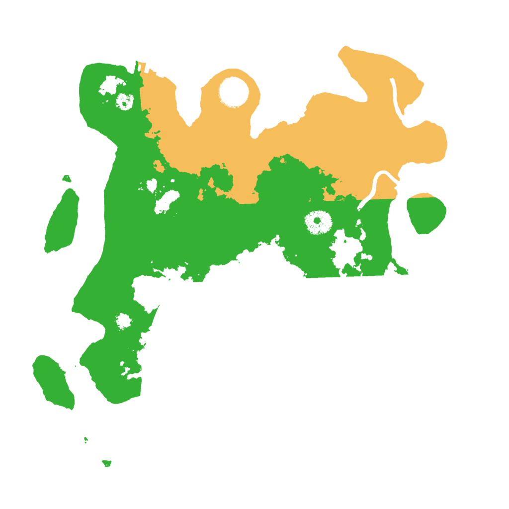 Biome Rust Map: Procedural Map, Size: 3000, Seed: 585989025